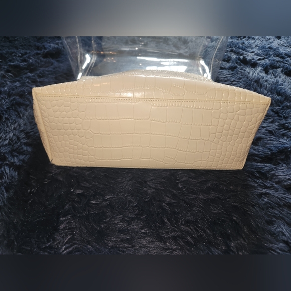 Staud Large Shirley Croc Embossed Leather Bag - Picture 12 of 16